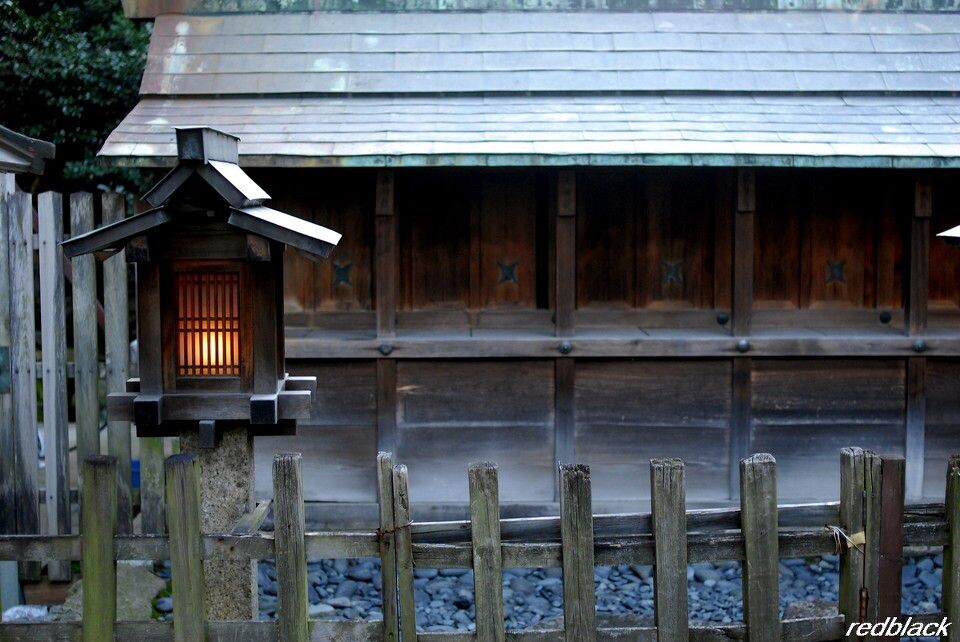 神社的一角