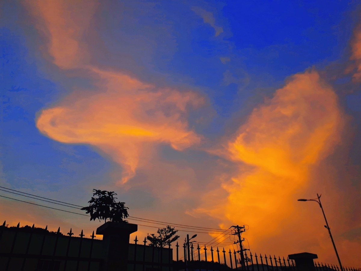 大自然本来就很美原相机拍摄