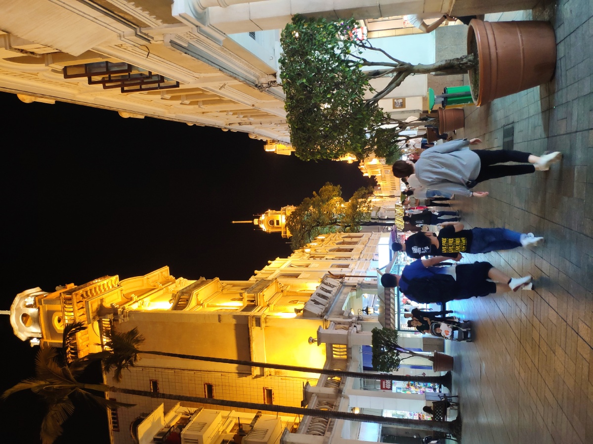 岐江边孙文步行街