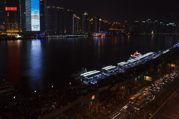 世博前夜的外滩