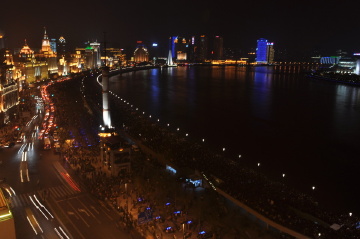 世博前夜的外滩