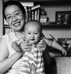 母子相