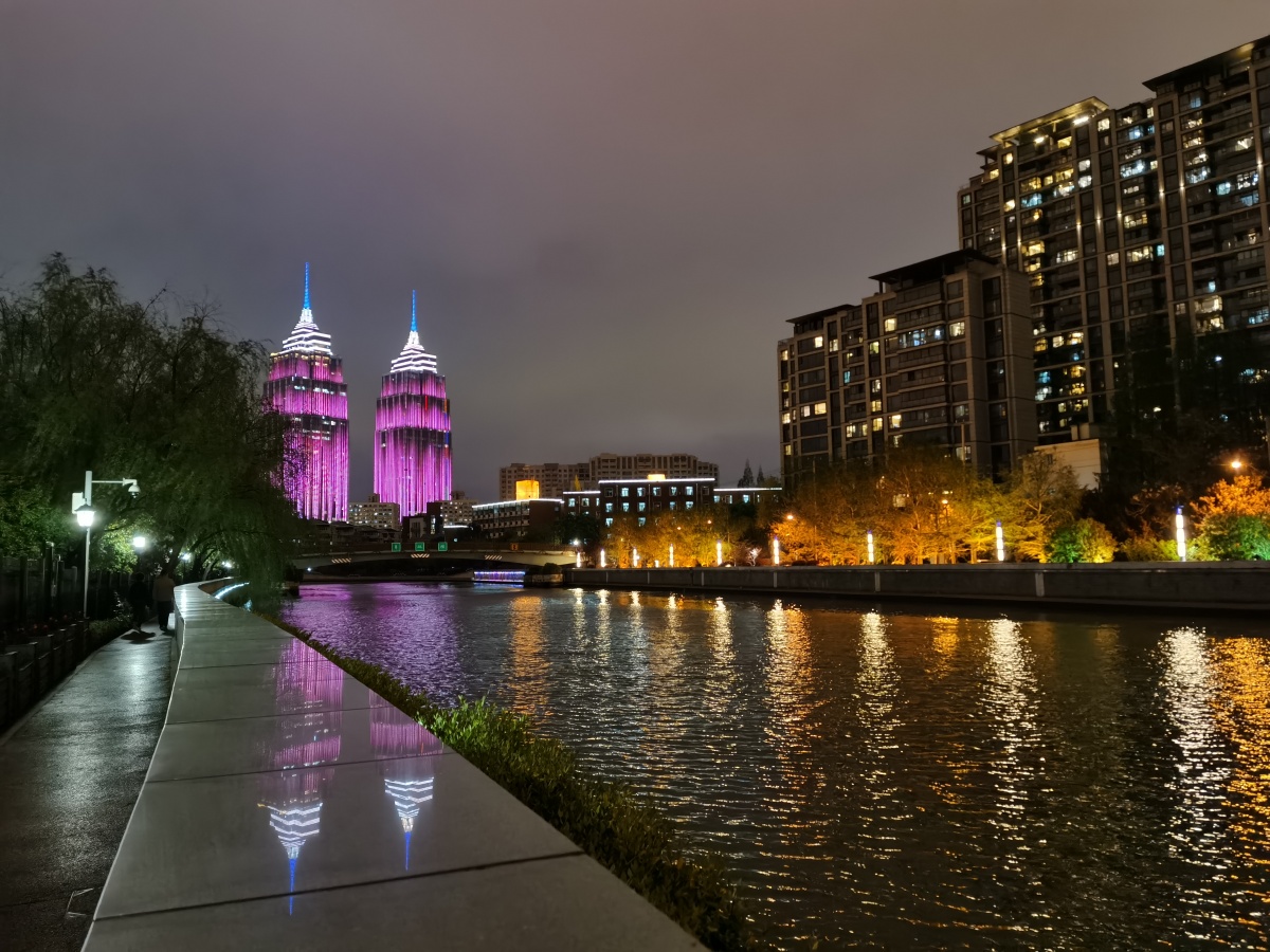 苏州河夜景