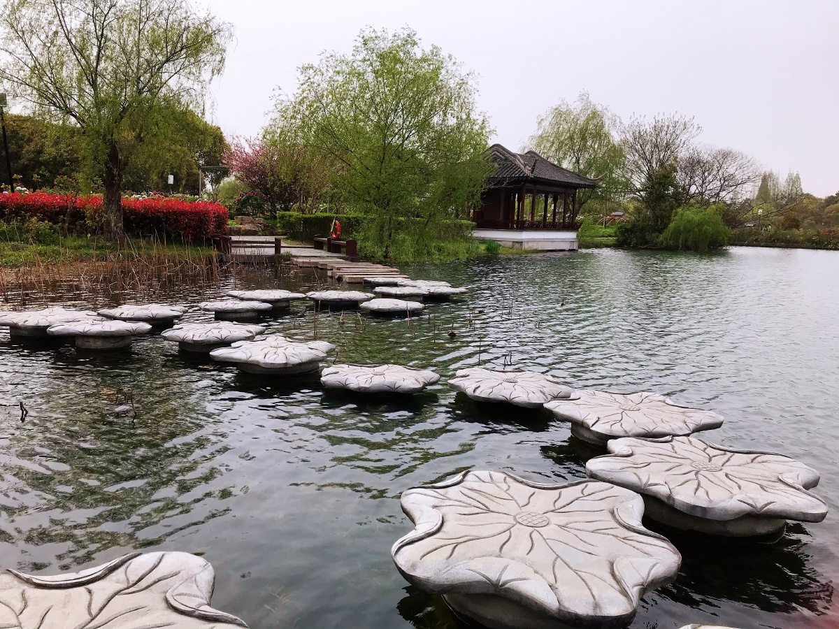 苏州常熟尚湖牡丹园是中国四大牡丹观赏基地之一为牡丹园中的江南之最