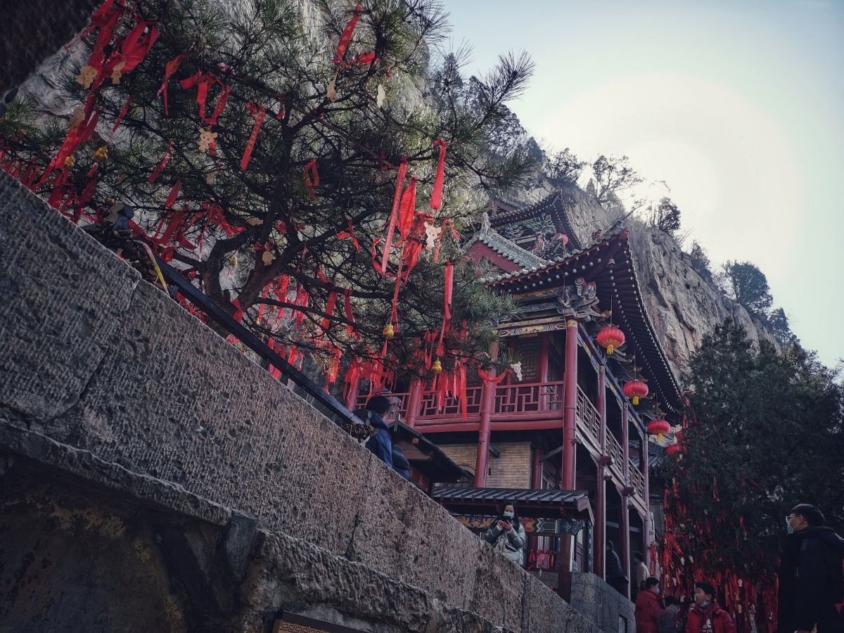 河北邯郸涉县娲皇宫吊庙相传这里便是女娲补天的地方