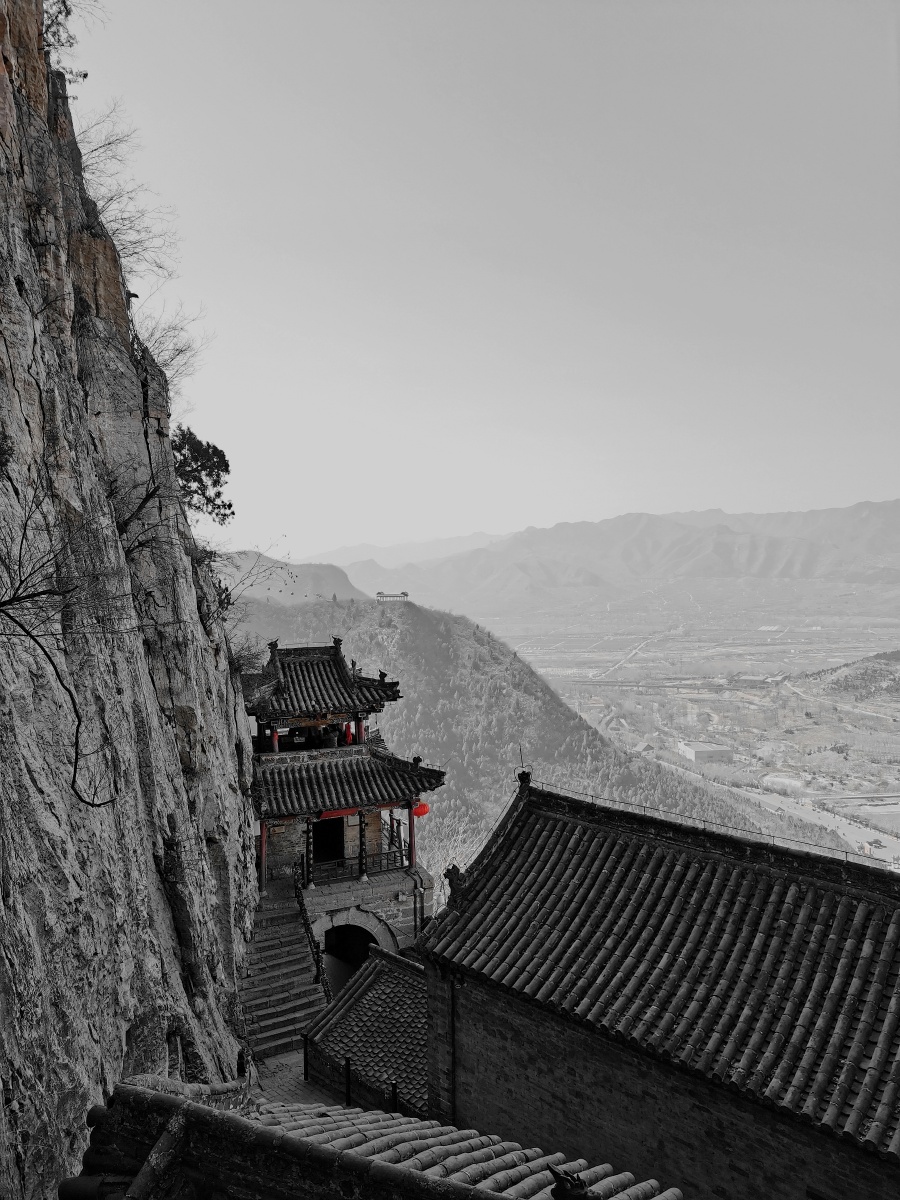 河北邯郸涉县娲皇宫吊庙相传这里便是女娲补天的地方