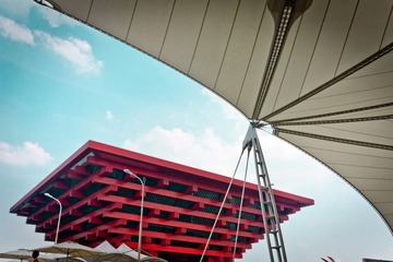 中国馆与世博轴