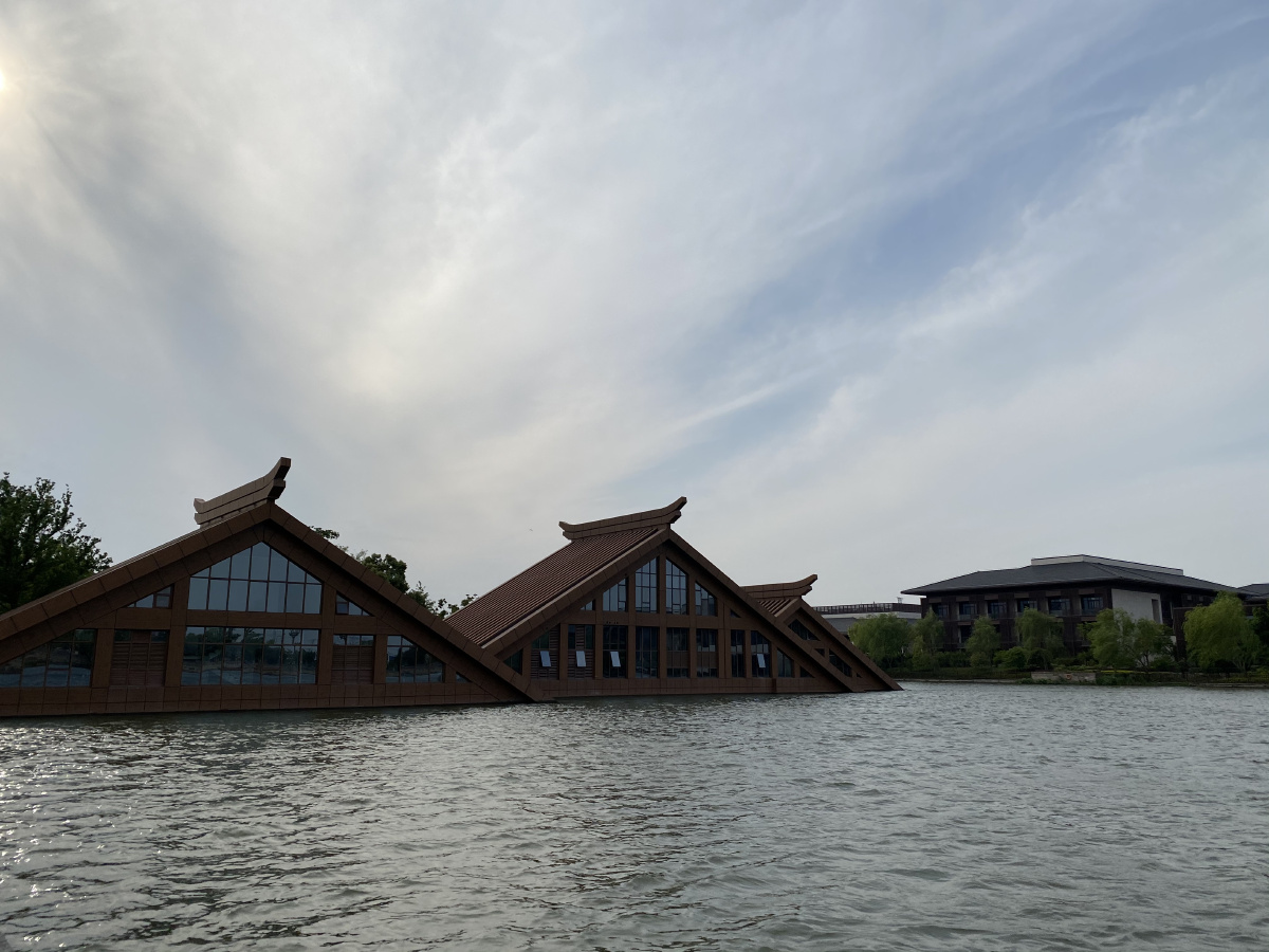 上海广富林印象水下博物馆还是蛮特别的