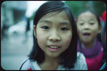 -不是我要拍她，是她把脸凑上来