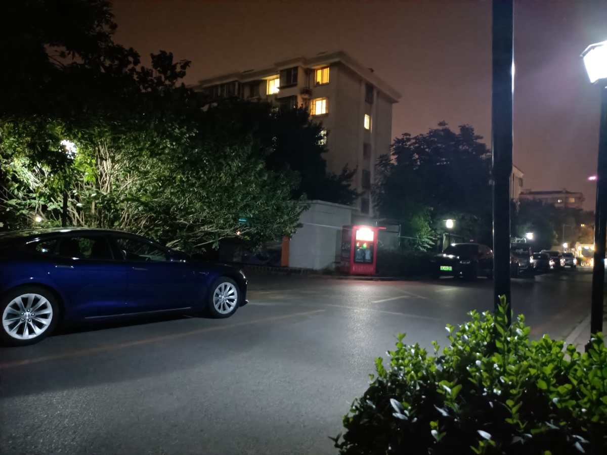 北京凌晨三点安静的社区