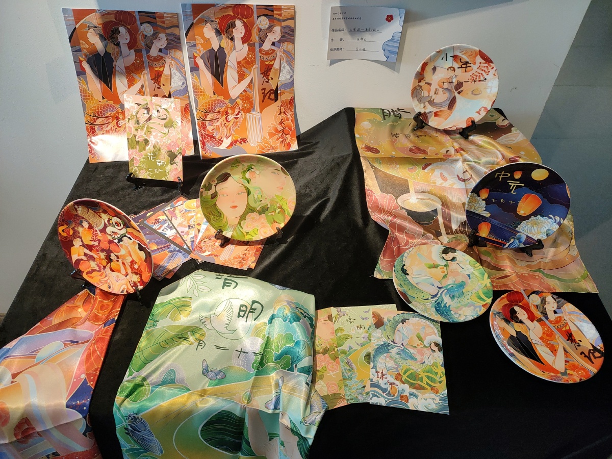 我们学校的毕业画展敲厉害