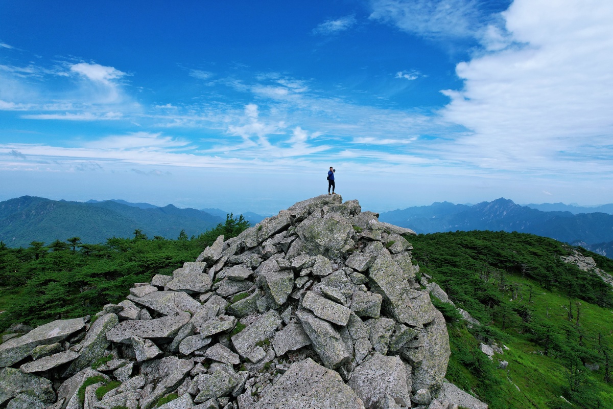 朱雀森林公园冰晶顶