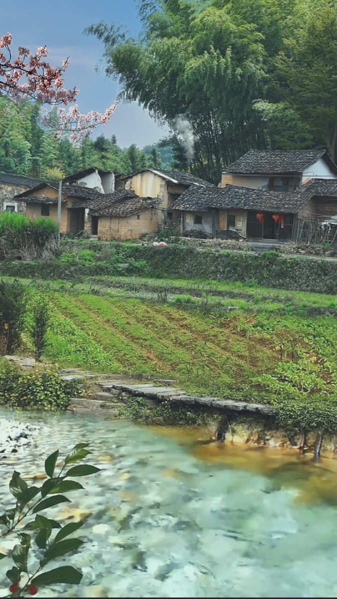 而现在日出而作日落而息家人闲坐却成了我向往的生活风景乡愁治愈系