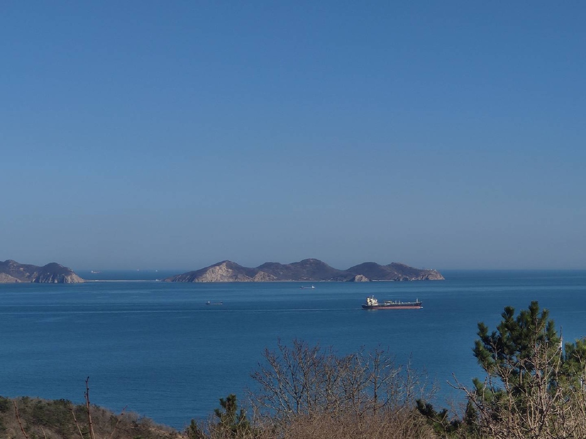 大连棒棰岛自然景色