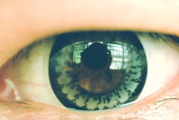 reflection in eye