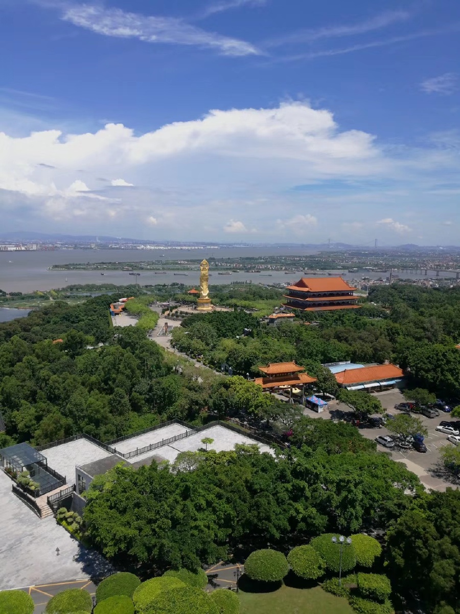 广州莲花山美景