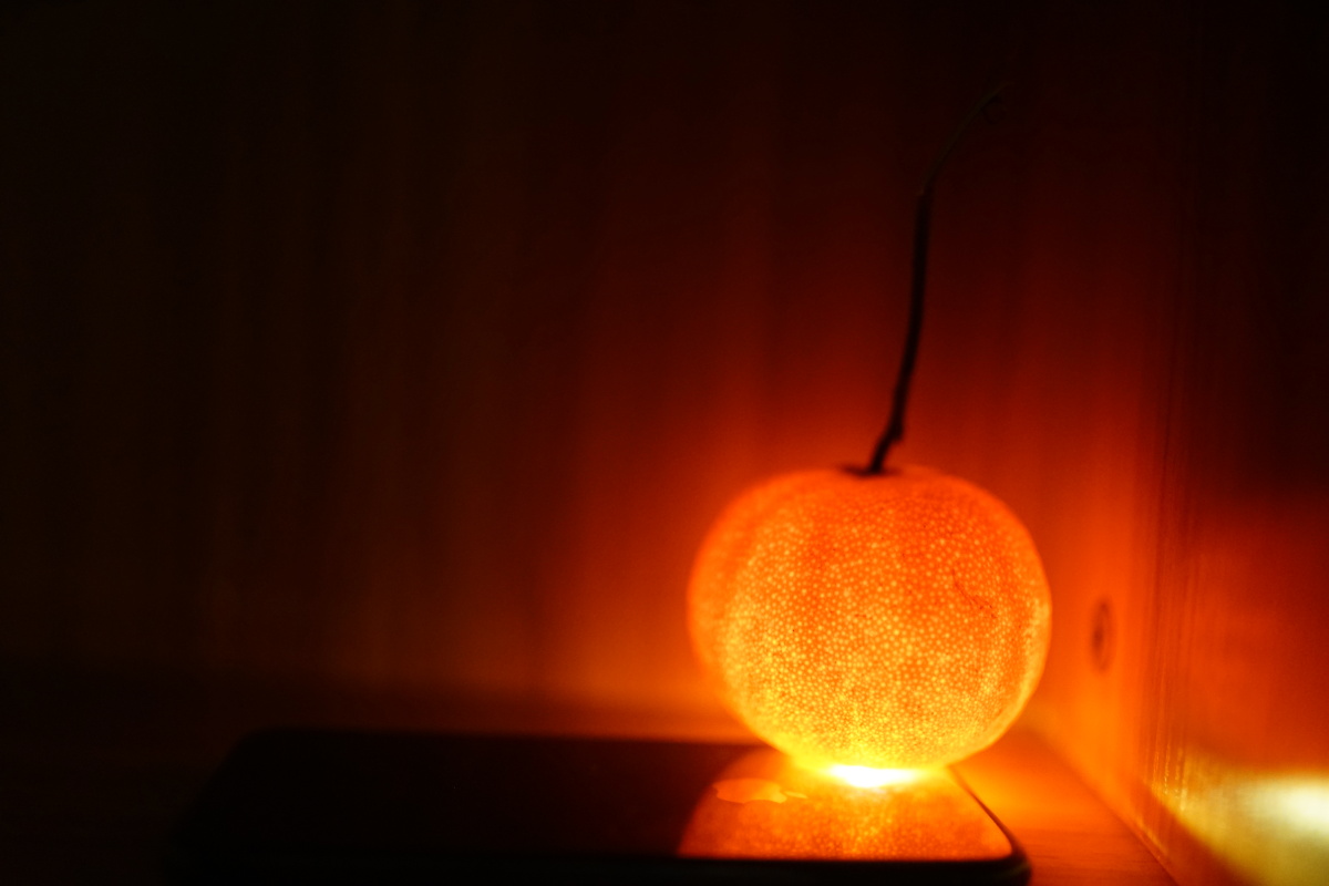 成熟的小橘子心想事橙