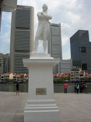 莱福士登陆点 Sir Raffles
