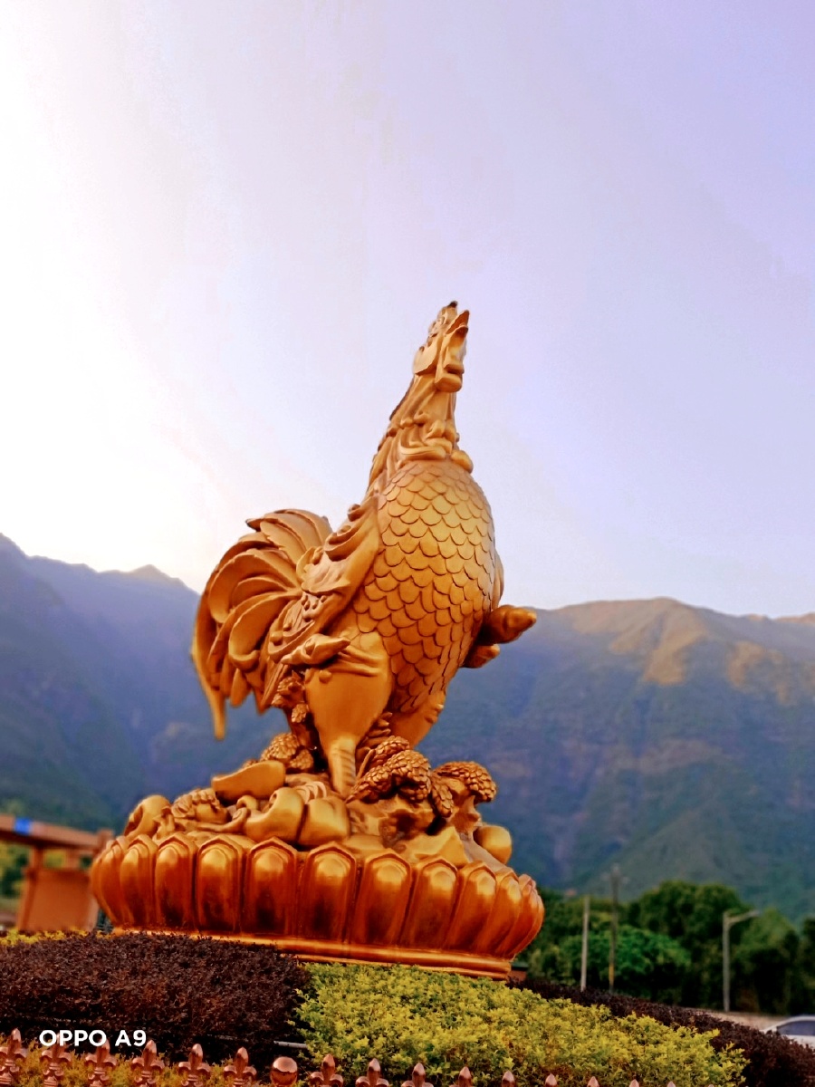 金鸡寺的大金鸡