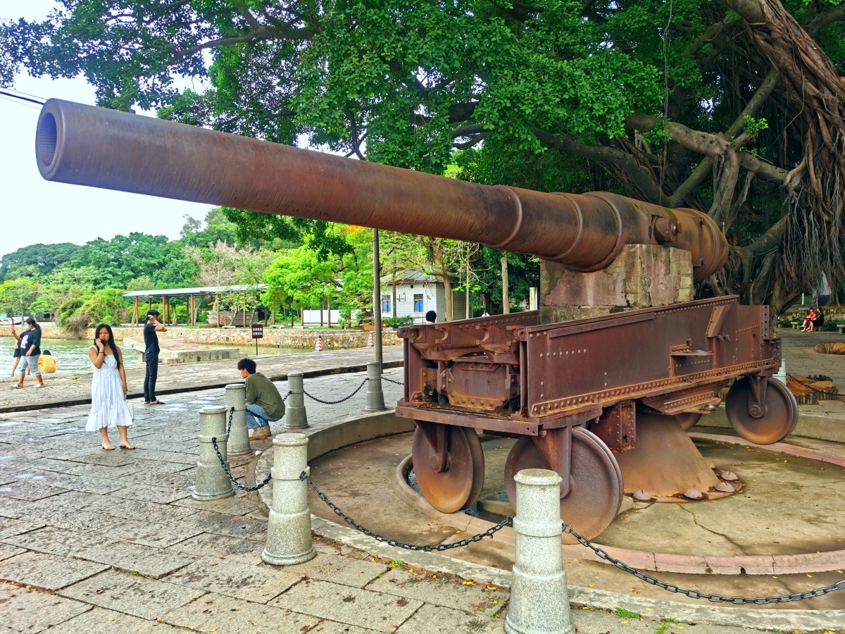 虎门销烟虎门炮台历史印记
