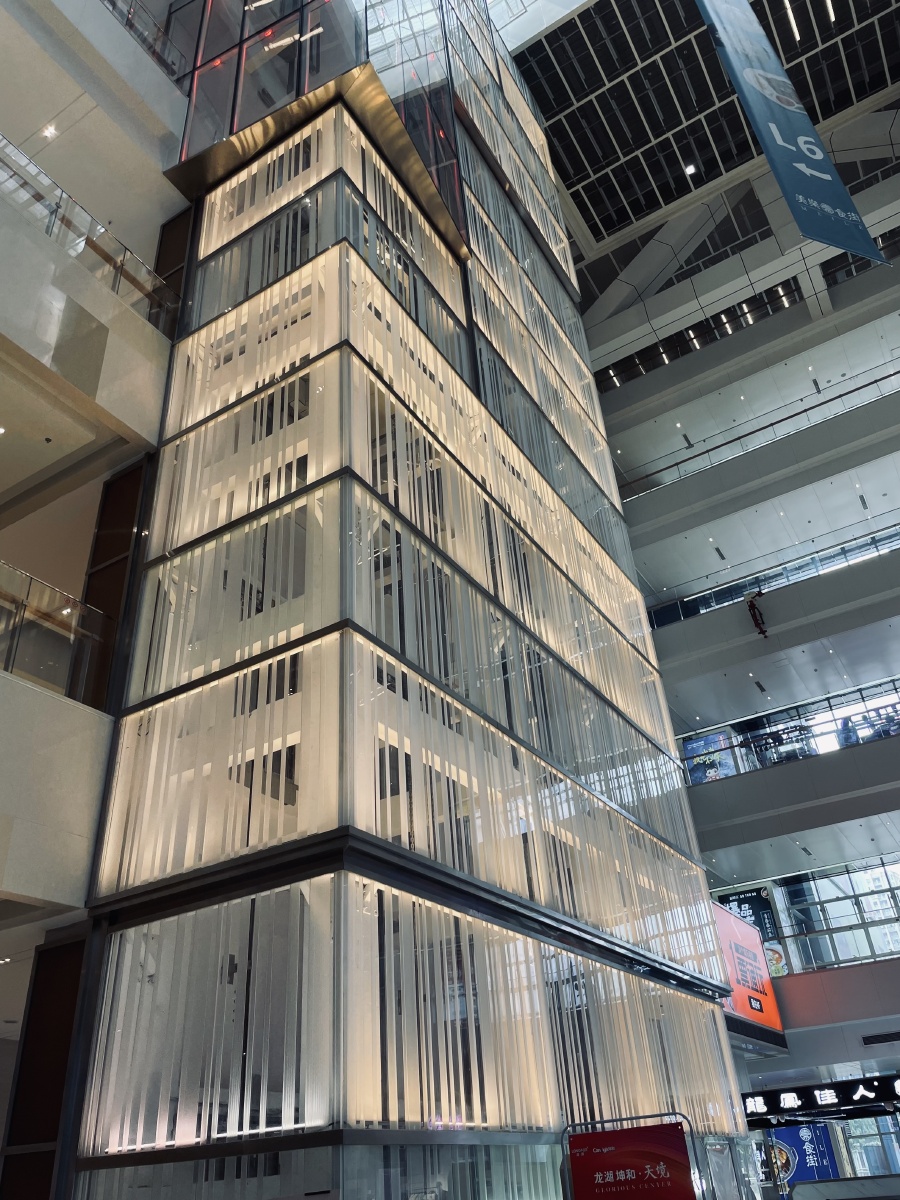 偶然发现透明电梯01也好看的