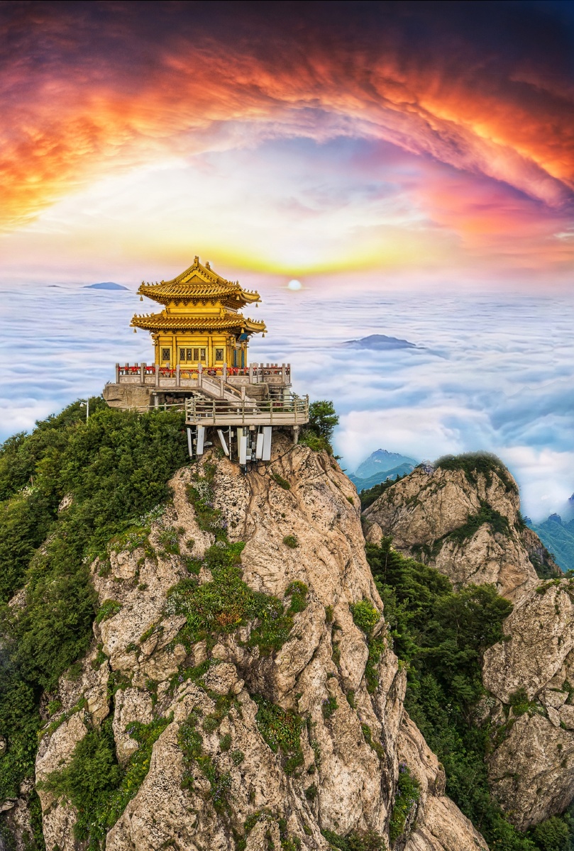 老君山日出云海