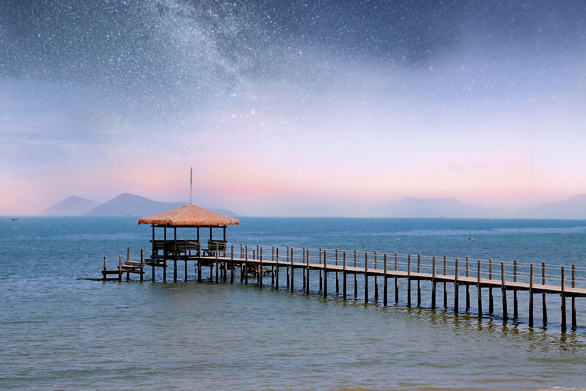 汕尾风车岛施公寮海滩