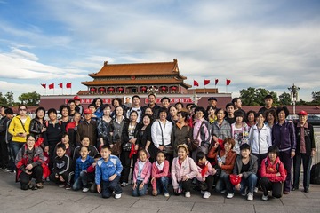 大合影