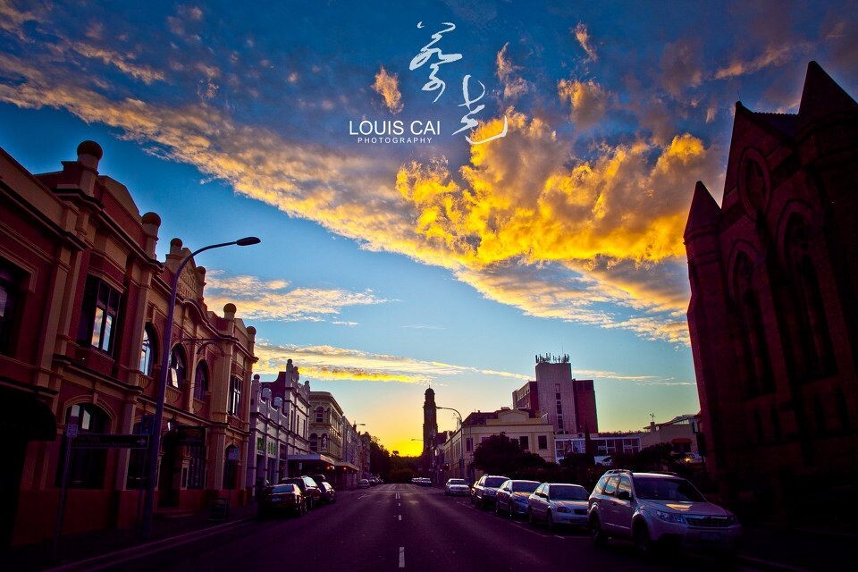 老城Launceston<br />
