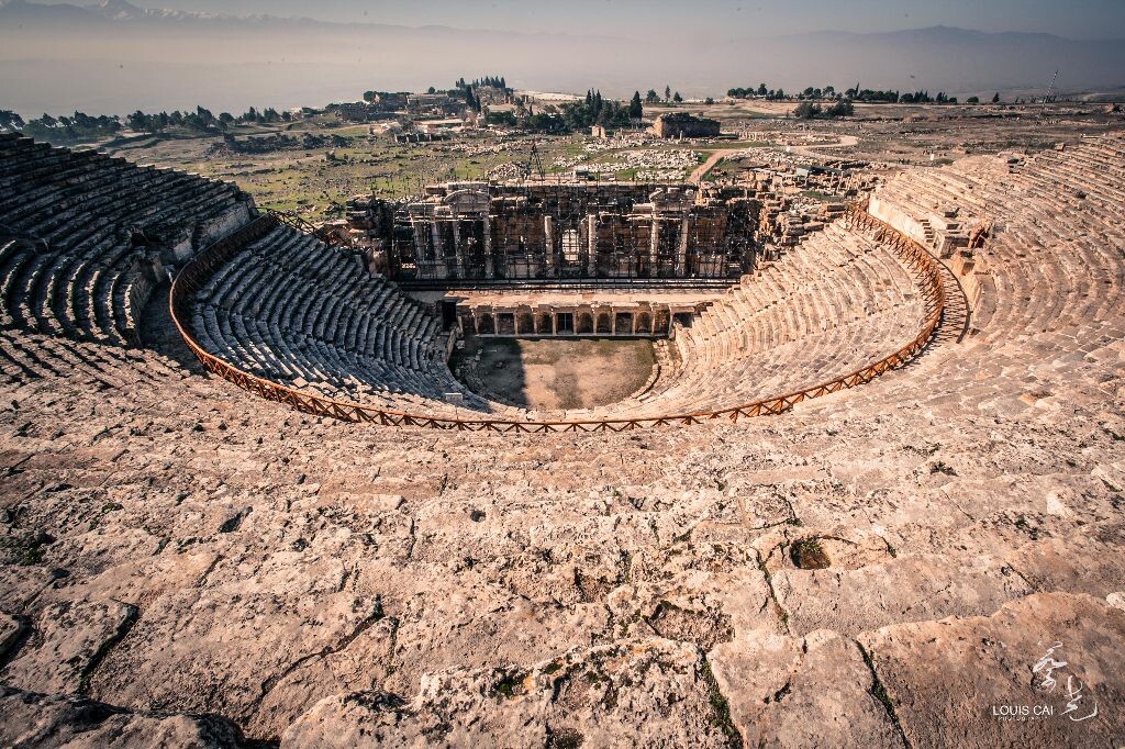 土耳其Bergama巴格門古城的劇場<br />
在Cappadocia地域內的Bergama古城曾是古希臘最繁華的城市之一。