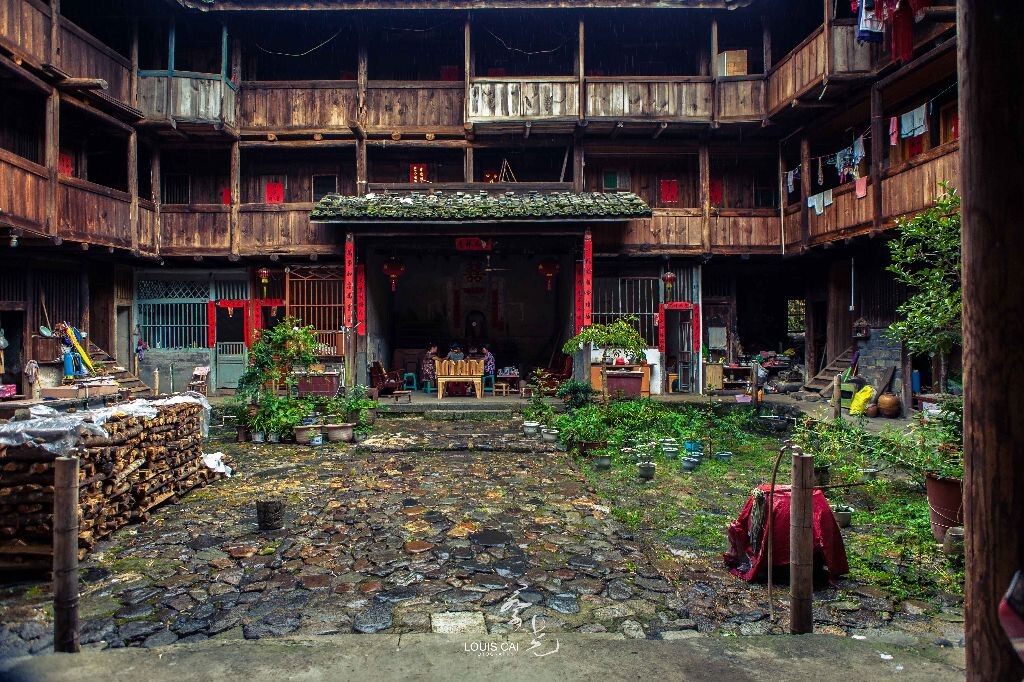 閩南生活<br />
福建漳州南靖塔下村
