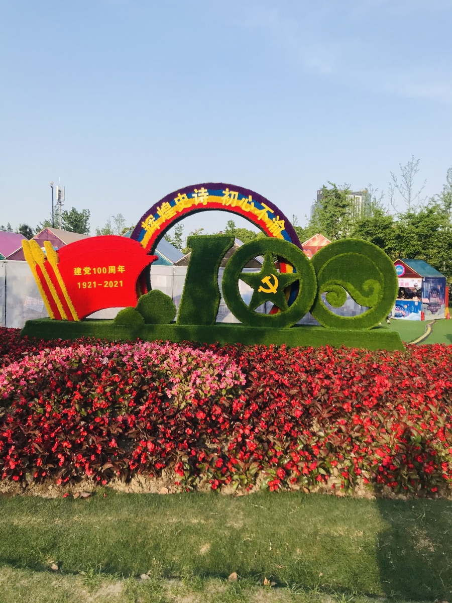 建党100周年,绿艺 - 小黑猫837 - 图虫