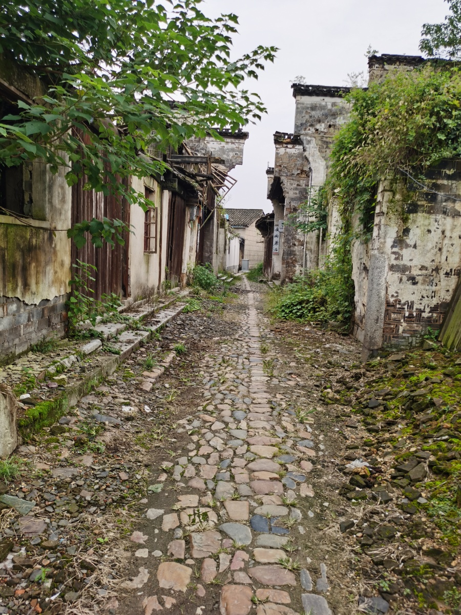 真正意义上的老街宣城泾县章渡老街