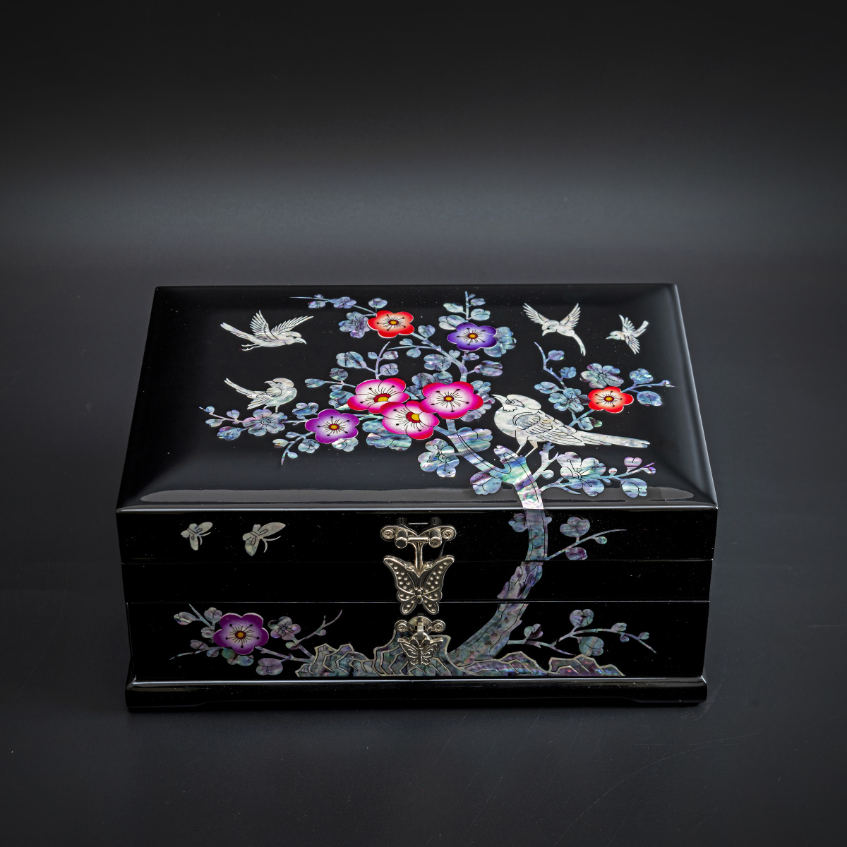 扬州漆器喜鹊登梅