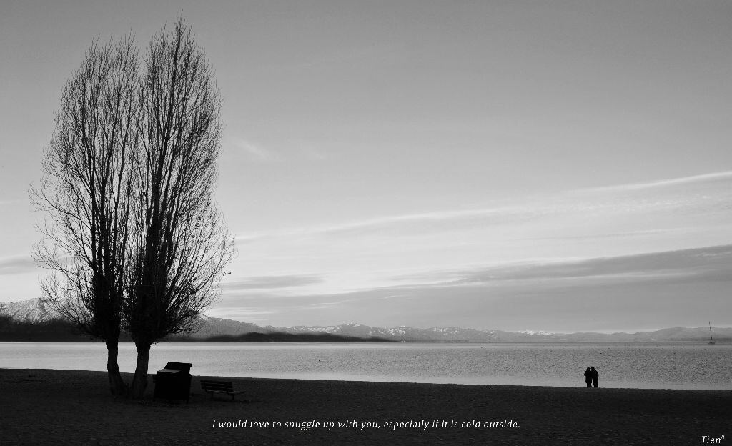 I would love to snuggle up with you, especially if it is cold outside.<br />
