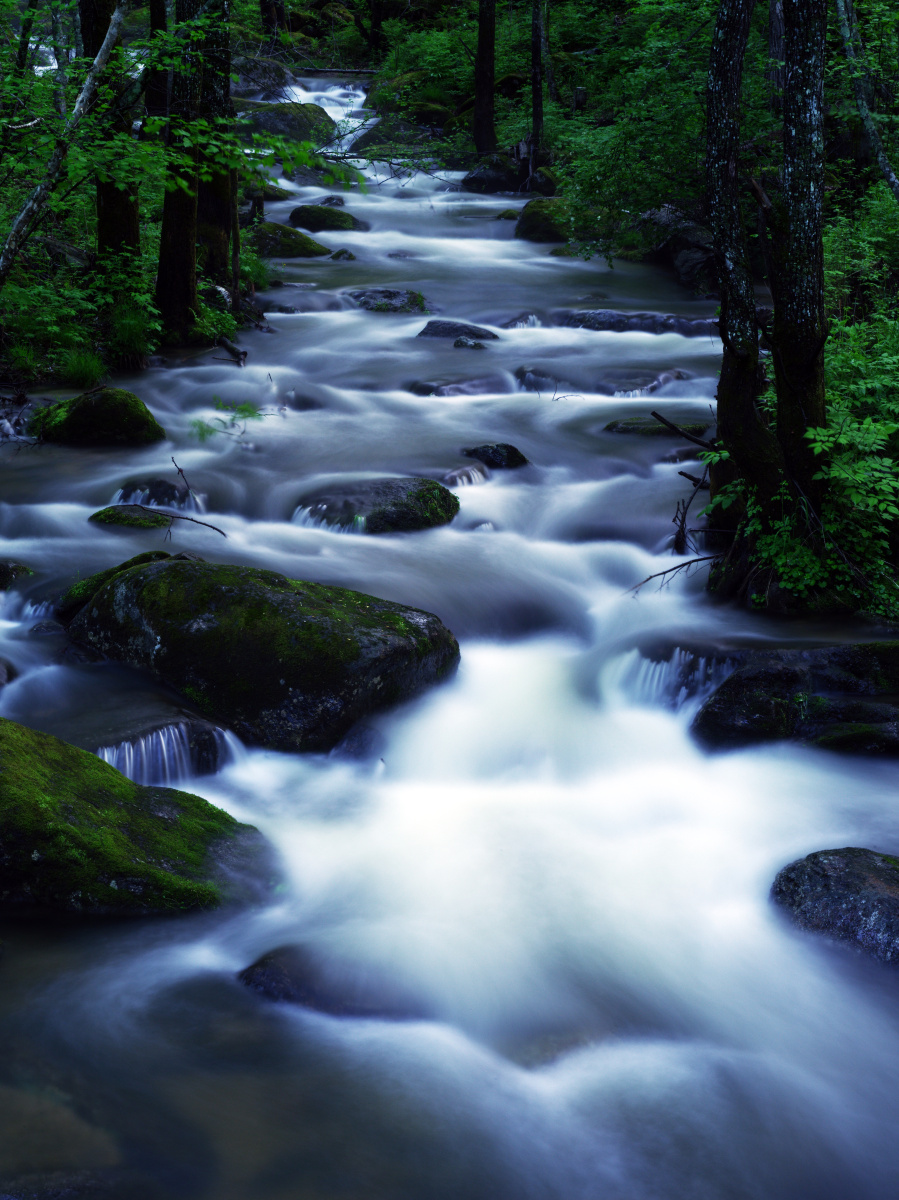 山泉淙淙 - 摄影三修 - 图虫