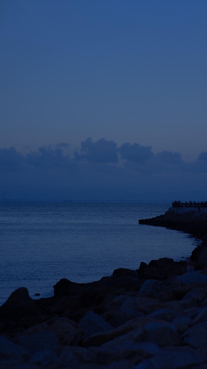 夜晚的天空也是很美的