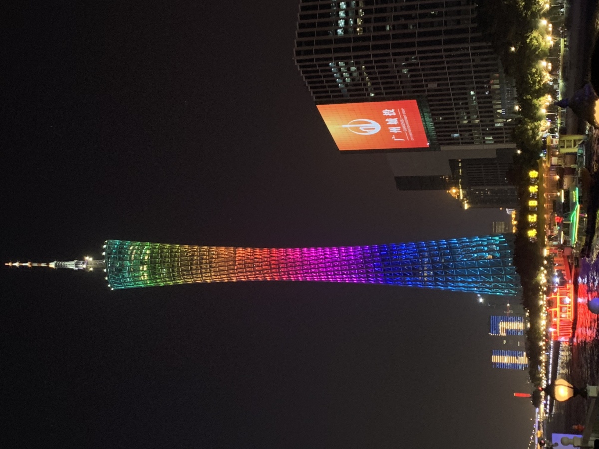 深圳世界之窗小蛮腰夜景