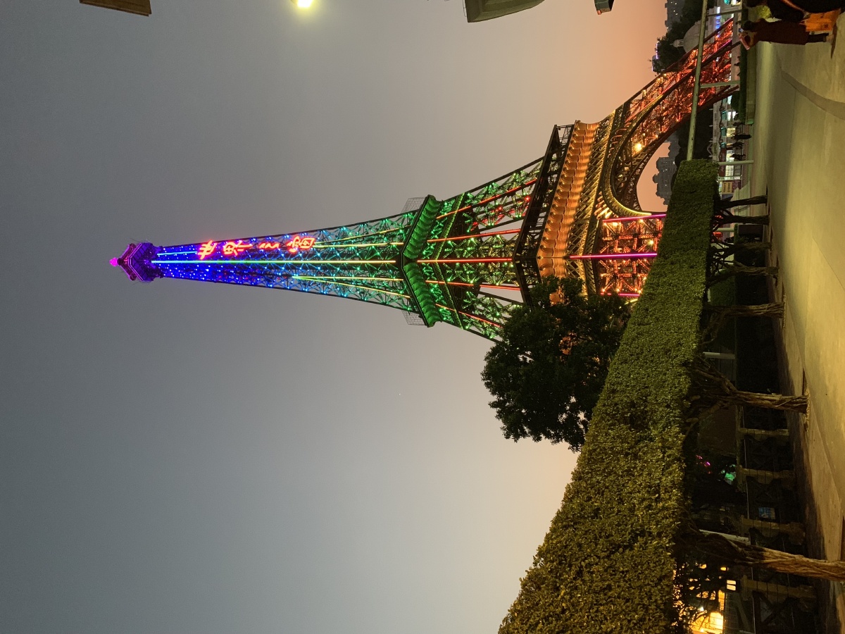 深圳世界之窗小蛮腰夜景