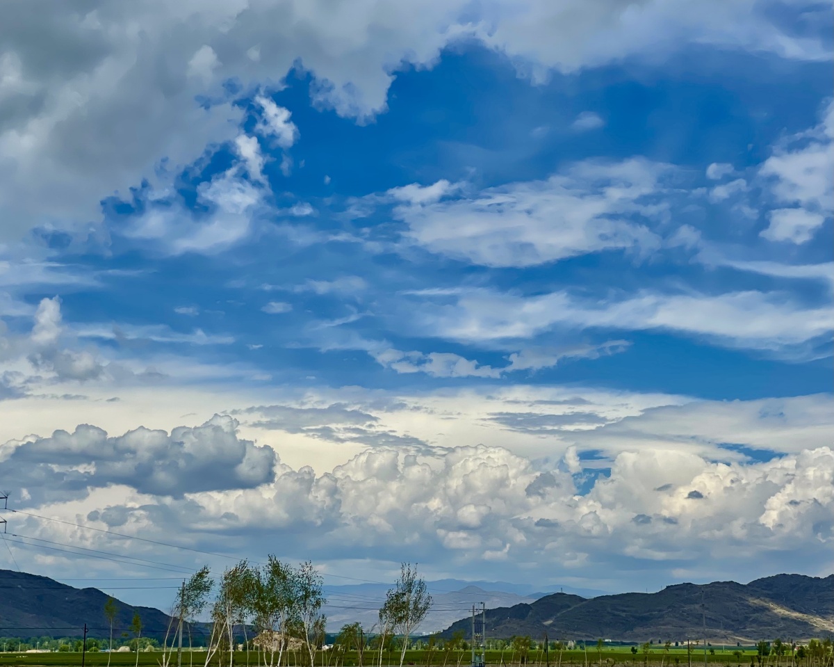 应是天仙狂醉乱把白云揉碎阿勒泰地区清河县自然风光
