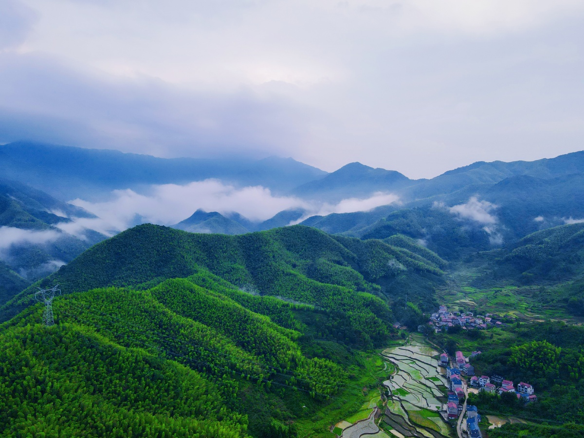 大山深处的自然风光