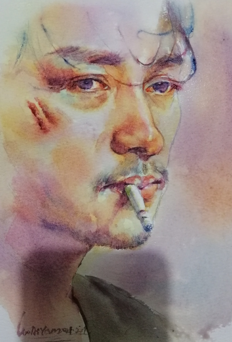 用心画好每一幅画哥哥张国荣78