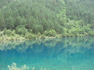 九寨沟的山水
