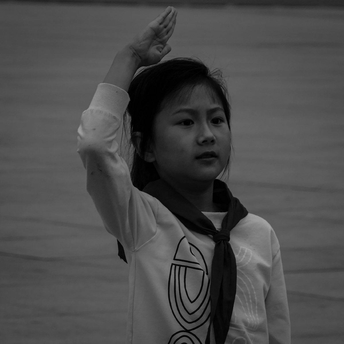 漂亮的小少先队员