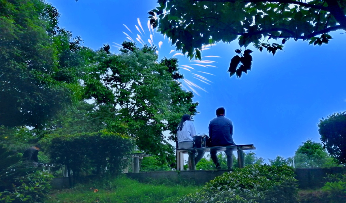 风景迷人爱情甜蜜