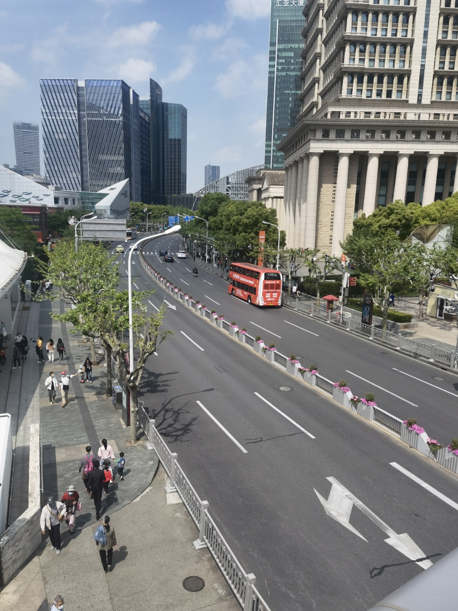 上海陆家嘴上海东方明珠塔外滩