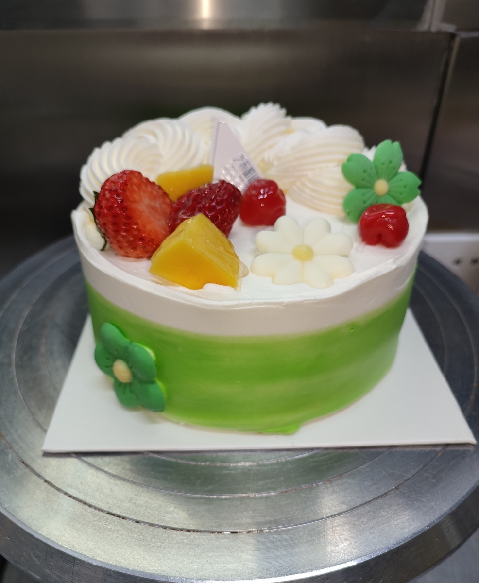 好看的绿色系蛋糕健康又美味