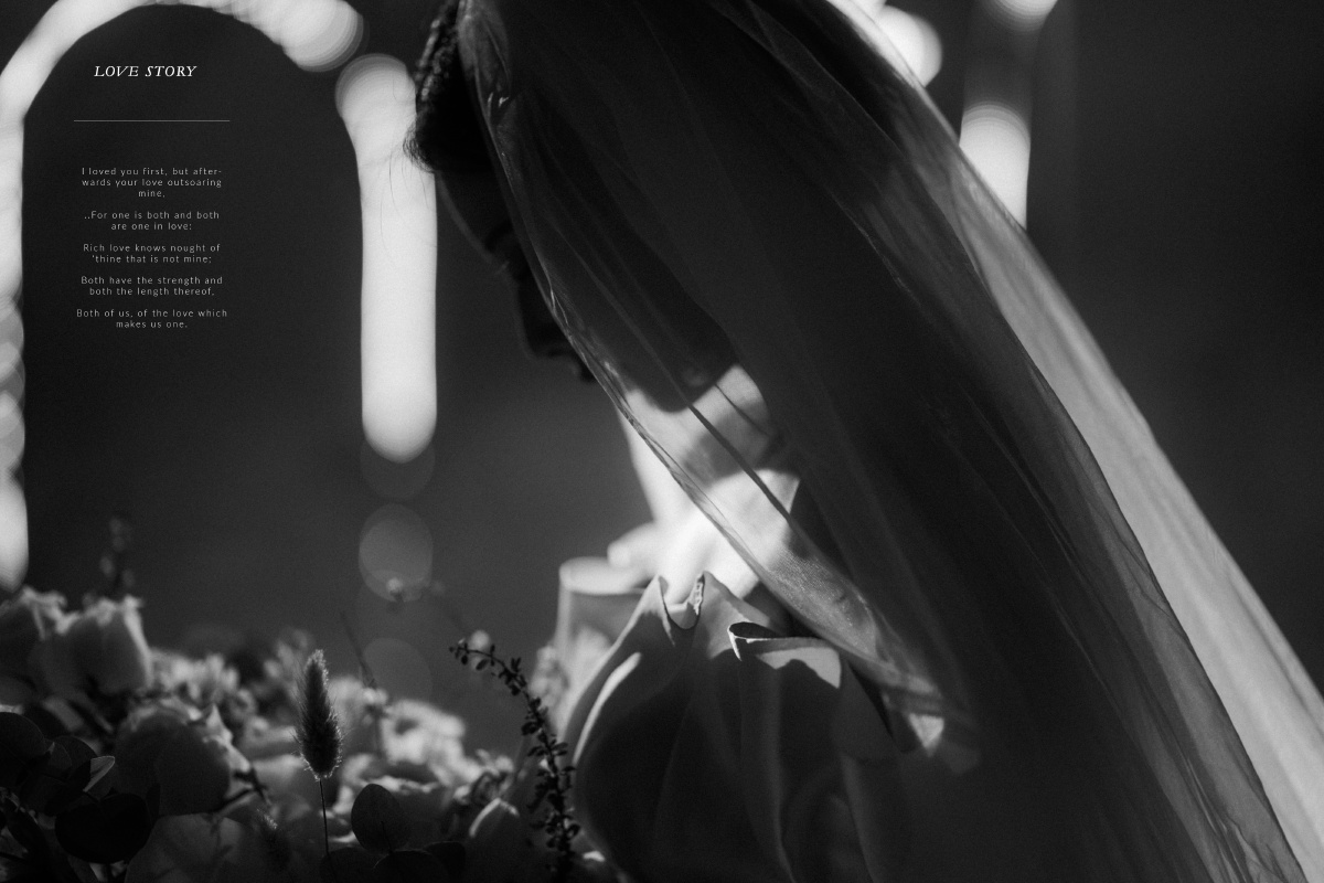 灰系婚礼