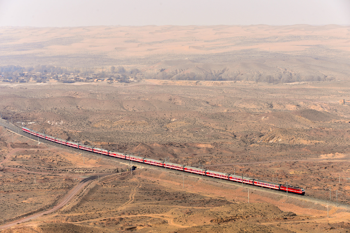 包兰线长流水展线