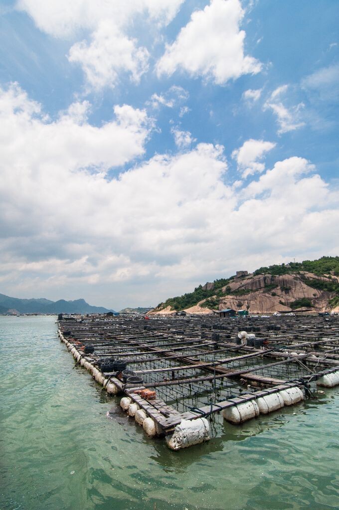摄于三都澳。三都澳又名三沙湾，位于福建省宁德市东南部，为中国1.84万公里黄金海岸线的中点。距宁德市区30千米，为闽东沿海的“出入门户，五邑咽喉”，是世界级天然深水良港。